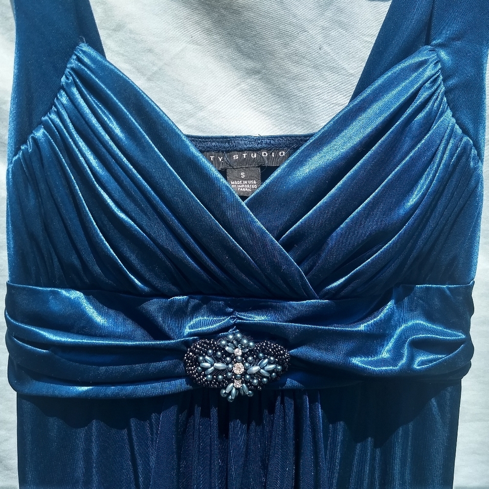 High low Formal Cocktail Dress with Beaded detail